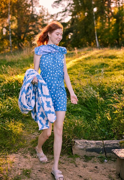 Mia Murkovski in Mia Murkovski goes with the flow from 