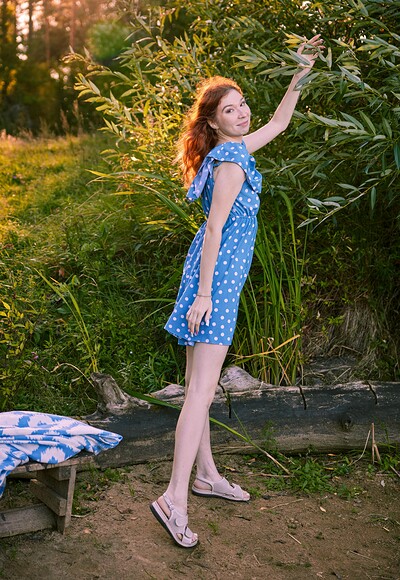 Mia Murkovski in Mia Murkovski goes with the flow from 