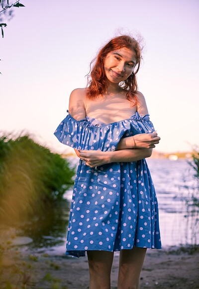 Mia Murkovski in Mia Murkovski goes with the flow from 