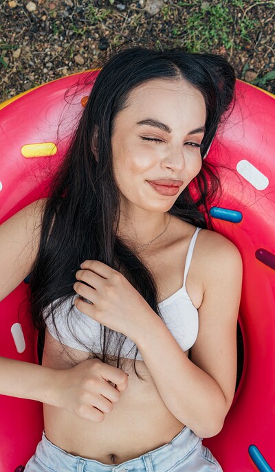 Elina Sable and Ilyas Point in From Camping To Fucking from