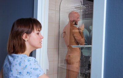 Iris Murai and Aleks Sam in Get out of the Shower and Fuck me from