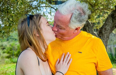 Maya Sinn and Paul Jones in Cute Maya Sinn fucks old Paul Jones from 