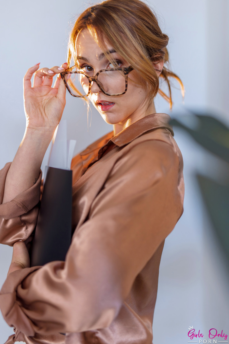 Ophelia Fae in set My Good Secretary