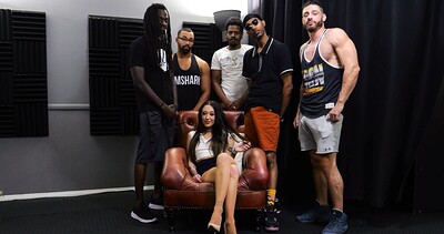 Sage Hunter and Scotty P in Gangbang Creampie 470 With Sage Hunter from