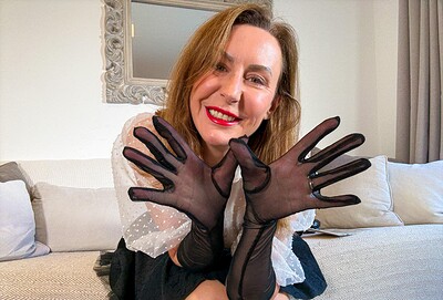 Lara Latex in Sheer Delight from 