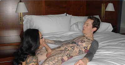 Connie Perignon and Owen Gray in Insatiable from