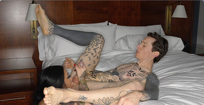 Connie Perignon and Owen Gray in Insatiable from