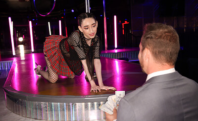 Sam Shock and Ronnie Violet in Ronnie's Try Out from 