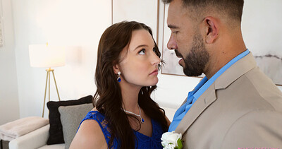 Kloe Love and Will Pounder in Creampie Before The Daddy Daughter Dance from