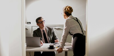 Karina King and Denis Marti in What Happens In The Office 2 from