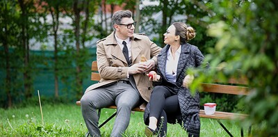 Karina King and Denis Marti in What Happens In The Office 2 from
