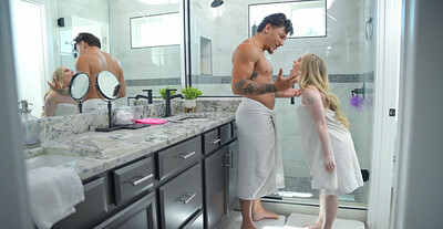 Haley Spades and Victor Ray in Stepsisters New Dick Muzzle from 