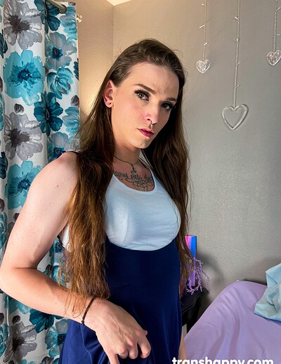 Jenna Creed in Trans On High Heels from 
