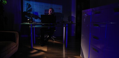 Karina King and George Uhl in What Happens In The Office 3 from