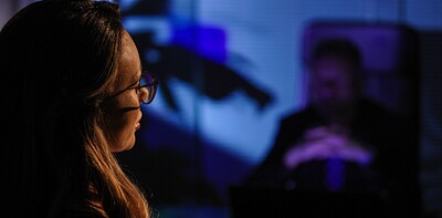 Karina King and George Uhl in What Happens In The Office 3 from