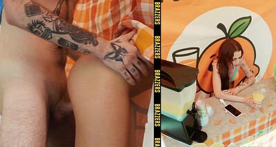 Nikki Nicole in The Big O Orange Stand from 