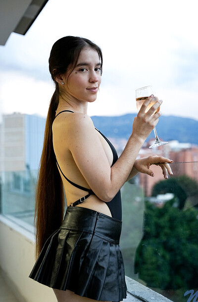 Karolin Gomez in Confident Pose from 