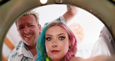 Luna Temptress and Jon Perignon in Stuck In Her Ass from