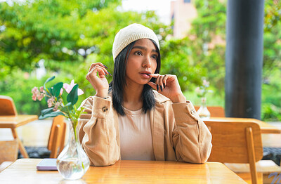 She strips as fast as she can.