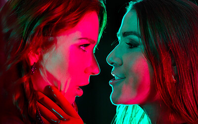 Clémence Audiard and Jade Jadore in Steamy latex night from 
