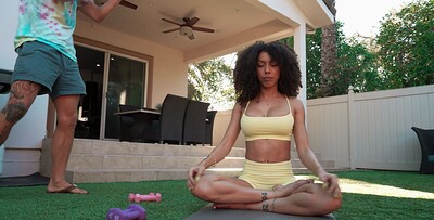 Freckle Lemonade in Yoga Interrupted from