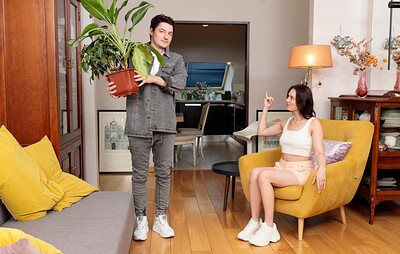 Eva Murkovski and Murkovski Showl in Eva Murkovski loves cocks and plants from