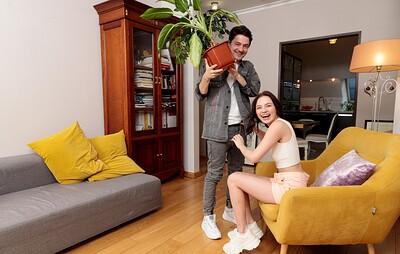 Eva Murkovski and Murkovski Showl in Eva Murkovski loves cocks and plants from