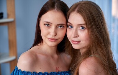 Lexy Montana and Monika Akai in Cuties in lingerie from 