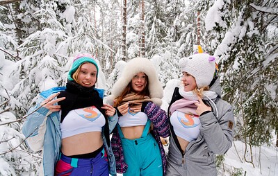 Iris Murai and Kate Rose in Frosty Sweethearts 1/3 from