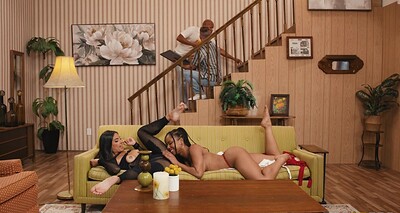 Isa Bella and Kira Noir in Glory House 2 from 