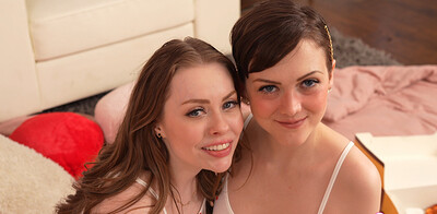Haley Spades and Jade Valentine in Swapping Stepbros Cum On Valentines Day from 