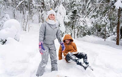 Iris Murai and Cristafeer Robien in Warm Me Up! from 