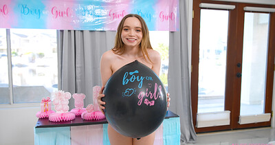Selina Imai and Jodie Johnson in Youre Invited To My Gender Reveal Stepbro from
