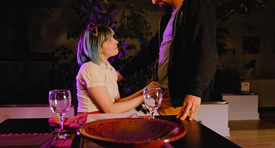 Charlotte San and Tony The D in A Hardcore Valentine's Day from