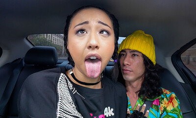 Liora Vane and David Lee in Tempting Waifu from 