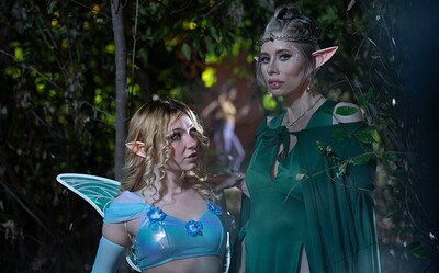 Kyaa Chimera and Ameena Green in Pixie Tricks from