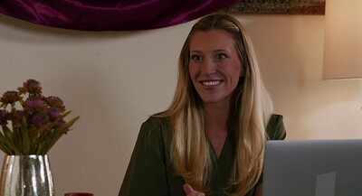 Charlotte Sins and Addison Vodka in Two Birds With One Hot-Stone from 