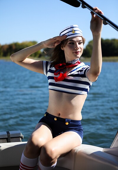 Yuna Yule in set Sailor Femboy Gets His Boat Rocked By Big-Dicked BF