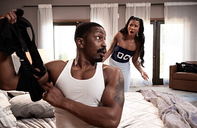 Ameena Green and Isiah Maxwell in Stepdaughter's Helping Hand from