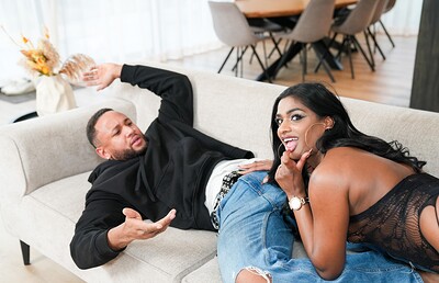 Suraya Nidia and Jerome Last in Echt Stelletje: Suraya En Jerome from 