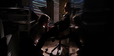 Miss Sally and Stanley Johnson in What Happens in the Office II part 1 from