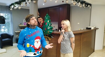 Chloe Temple in Cheating on Christmas from