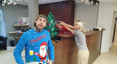Chloe Temple in Cheating on Christmas from