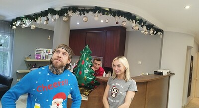Chloe Temple in Cheating on Christmas from