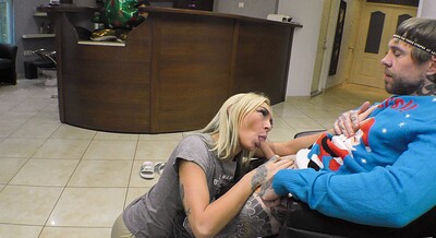 Chloe Temple in Cheating on Christmas from