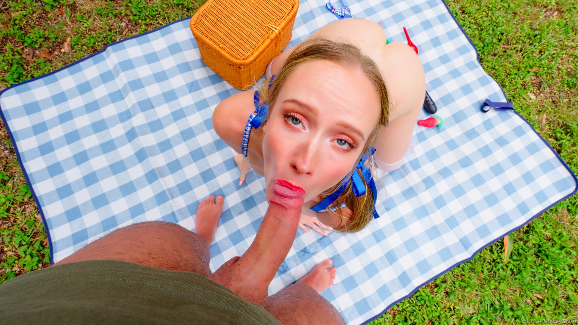 Scarlet Chase in set Anal Play Picnic