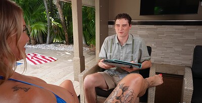Cameryn Morie in Cameryn Morie Seduces her Stepson from