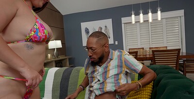 Richh Des in Richh Des Fulfills Random Dads Fantasy from