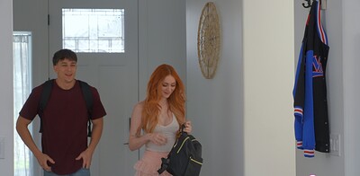 Britt Blair and Scarlet Skies in I Found Out What Stepsis Does To My Girlfriends from 