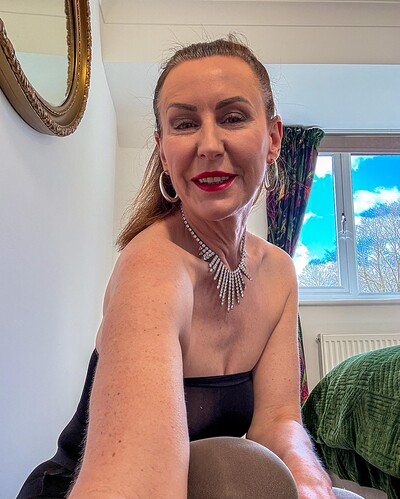Lara Latex in Shiny Double Nylon from 